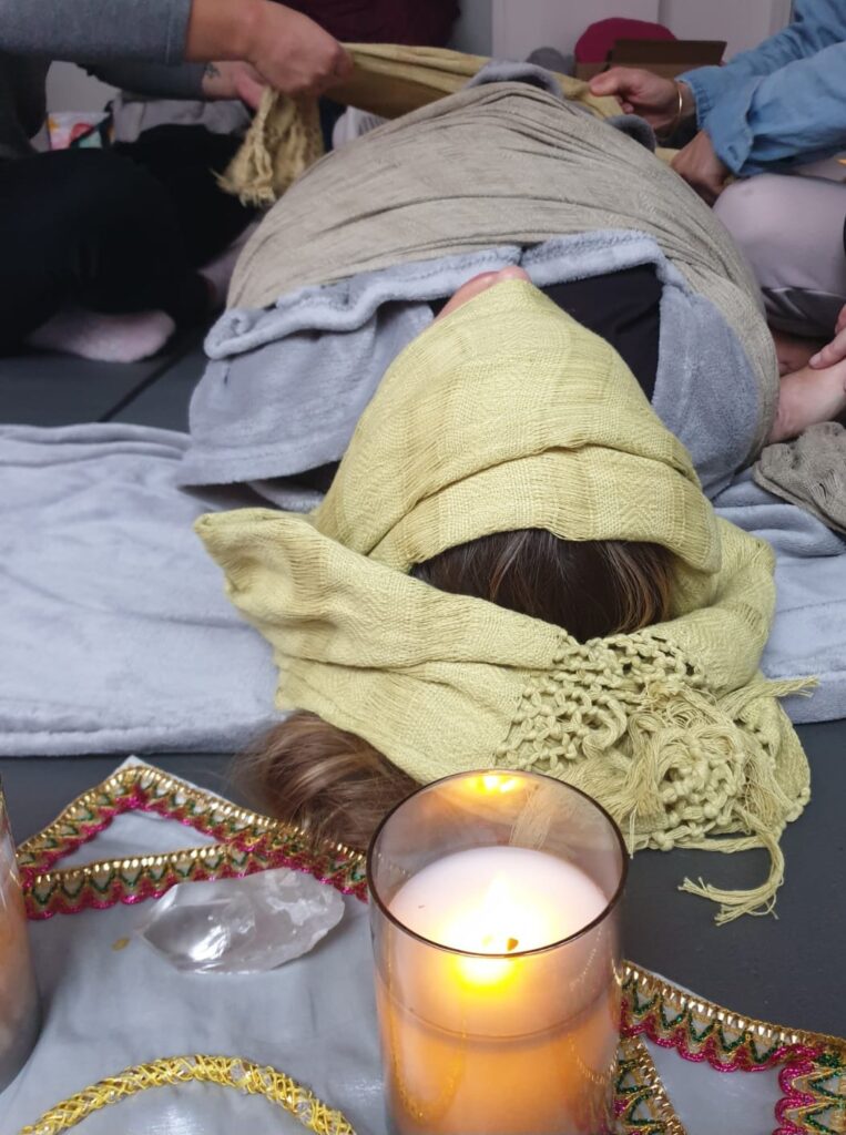 rituel rebozo doula ile de france